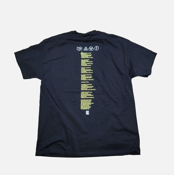 Vintage Deadstock Led Zeppelin Stairway To Heaven Men's Concert T Shirt Size XL - Picture 2 of 3